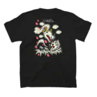 Siderunの館 B2のゆるスカジャン柄（びゃっことはくりゅう） スタンダードTシャツの裏面