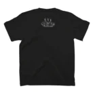 星空の教室　購買部のNo mountain? No life！白文字 Regular Fit T-Shirtの裏面