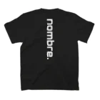 nombre.ののんぶる スタンダードTシャツの裏面