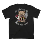 crazy popのテディ893 スタンダードTシャツの裏面