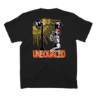 UNEQUALED/VERTEXの信仰 Regular Fit T-Shirtの裏面