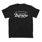 DARTS SPACE Barneysの1Anniversaryロゴ スタンダードTシャツの裏面