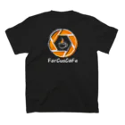 ForCusCaFeのForCusCaFeロゴ_White スタンダードTシャツの裏面