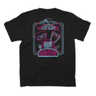 crazy popのネオリアンpink スタンダードTシャツの裏面