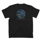 Azul オリジナルアイテムのオリジナル丸ロゴBL Regular Fit T-Shirtの裏面