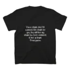 ROSE/ロゼ のROSEメッセージB Regular Fit T-Shirtの裏面