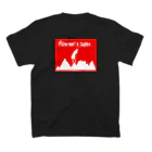 SNSKのFisherman's Suplex Red スタンダードTシャツの裏面