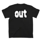 inko andのsafe／out Regular Fit T-Shirtの裏面