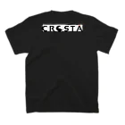 ART☆ROOM:CROSTA あーとるーむくろすたのスタジオ・ロゴTシャツ スタンダードTシャツの裏面