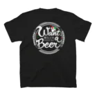 WantaBeerのWant a Beer スタンダードTシャツの裏面