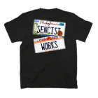 SencistWorks-ｾﾝｼｽﾄﾜｧｸｽ-のチバフォル スタンダードTシャツの裏面