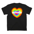 up to meのPONTA×UPTOME T （WhiteLogo） スタンダードTシャツの裏面