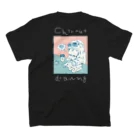 MORIの【ロゴ白色】chillout drawing Regular Fit T-Shirtの裏面