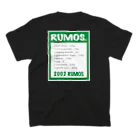 RUMOS.のRUMOS.バックプリントTシャツ スタンダードTシャツの裏面