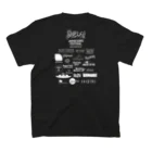 SAKEKASUの乾杯_bandロゴ風 Regular Fit T-Shirtの裏面