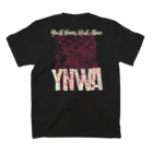 CircusDesignWorksのYNWA[wine×beige] スタンダードTシャツの裏面