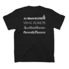 SUPER ROCK JAM ShopのSUPER ROCK JAM 2021バンドロゴあり Regular Fit T-Shirtの裏面