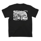 黒川じょんの『HORSE』背面プリント スタンダードTシャツの裏面