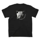 Team TsushimaのTsushima Leopard Cat_2 スタンダードTシャツの裏面