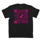 EcLipseZeRoのがおがおくん黒 スタンダードTシャツの裏面