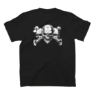 Last Chapterの【skull bone】バックプリントb スタンダードTシャツの裏面