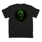 Nottsuo@脳痛男のCthulhu Statue Regular Fit T-Shirtの裏面