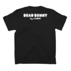 CXDXG POP SHOPのDEAD BUNNY_04WH スタンダードTシャツの裏面