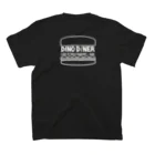 DINO DINERのDINO DINERロゴTシャツ スタンダードTシャツの裏面