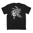 Tribal 70 Designのトライバル【花】 スタンダードTシャツの裏面