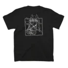 まんぐ〜すの黒 Regular Fit T-Shirtの裏面