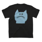 boorichanの前と後ろにおるよ！水モモ猫 スタンダードTシャツの裏面