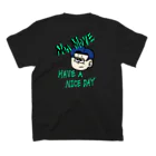 NoaMOVEのHAVE A NICE DAY スタンダードTシャツの裏面