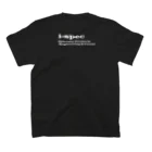 i-specのTENSHI－white スタンダードTシャツの裏面