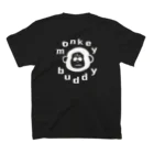 330monkeyのモンキー125 スタンダードTシャツの裏面