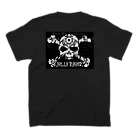 Ａ’ｚｗｏｒｋＳの海賊旗　BLK&WHTSKULL　両面プリント Regular Fit T-Shirtの裏面