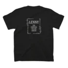 LENNY THE GOODSのLENNY THE GOODS DARK COLOR スタンダードTシャツの裏面