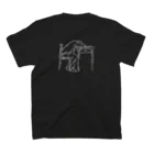 まさじまのYouth：Break no.02(black) スタンダードTシャツの裏面