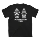 BULL HAWAII mihoデザイのbeauty salon PONO スタンダードTシャツの裏面