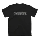 ASTRALUNA GOODSのCATRONICA ロゴ Tシャツ（白） スタンダードTシャツの裏面