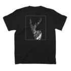 toejanssonのDEER 609 Black スタンダードTシャツの裏面