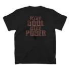 POSERのPOSER  スタンダードTシャツの裏面