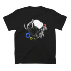 桃栗　アキの【かいわれjuggling】-contact.1 Regular Fit T-Shirtの裏面