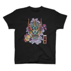 2438 DESIGNの正面龍 / Green Dragon スタンダードTシャツ