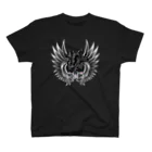 yuki-tsubakiのつけまドクロAngel Regular Fit T-Shirt