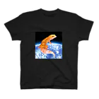 モモンガのしっぽのLeopa on the Earth スタンダードTシャツ