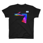 ドリブルTシャツのD-StudioのドリブルTシャツ：ダブルタッチ虹 スタンダードTシャツ