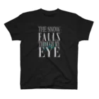 TEDDIESの#T-Shirt THE SNOW FALLS THROUGH MY GIFTED EYE スタンダードTシャツ