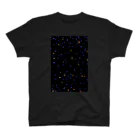 一瞬の花火の青の宇宙 Regular Fit T-Shirt