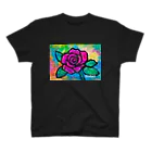 イラストレーター★GoGazのお店のGoGazの『薔薇』 Regular Fit T-Shirt