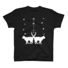 紅天本舗の猫に魅了される＊白 Regular Fit T-Shirt